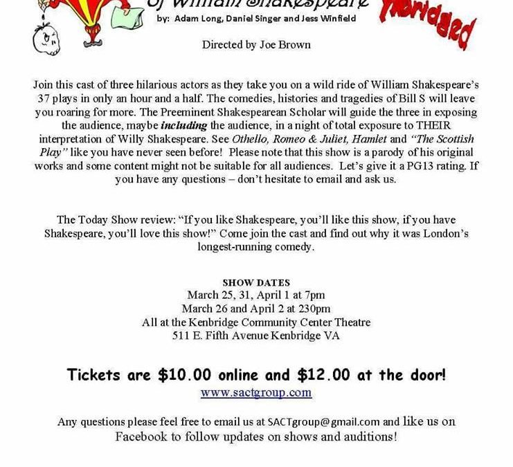 SACT Presents The Complete Works of William Shakespeare